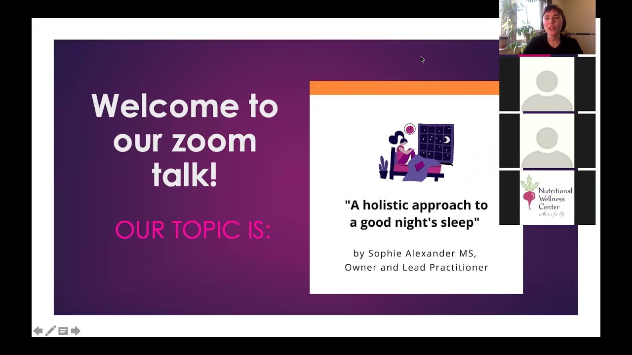 Nutrition Expert Sophie Alexander Discusses the Holistic Approach to A Good Night’s Sleep