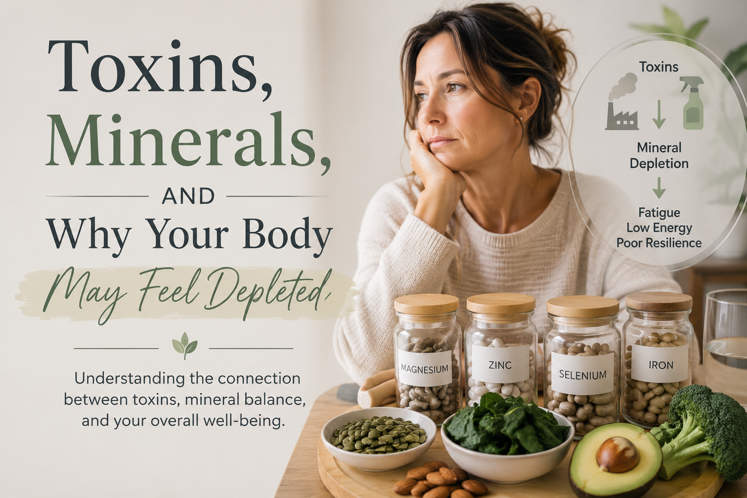 Toxins, Minerals, and Why Your Body May Feel Depleted