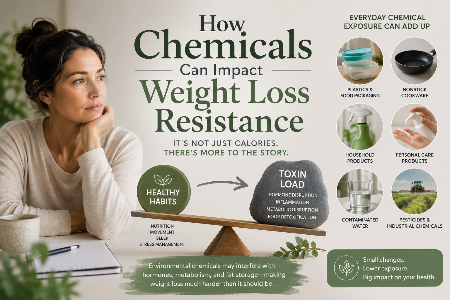 How Chemicals Can Impact Weight Loss Resistance